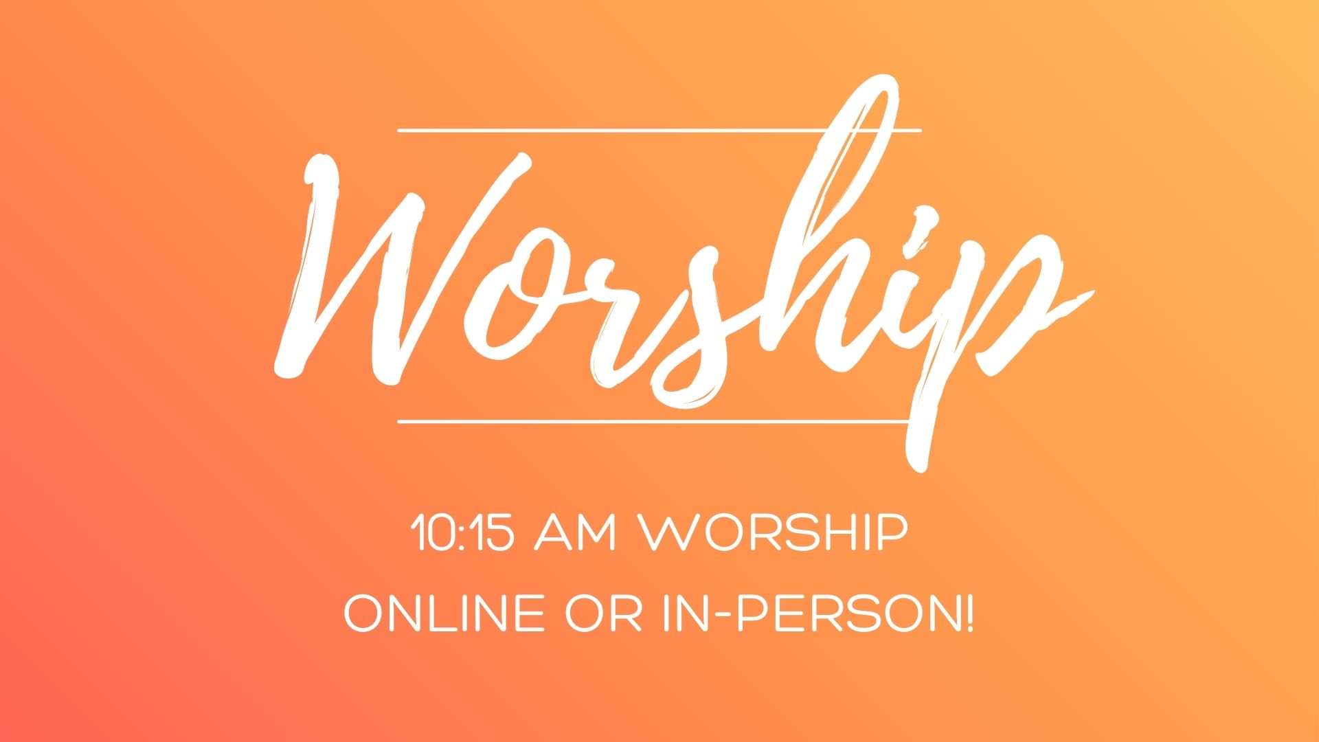 Worship Update (2)