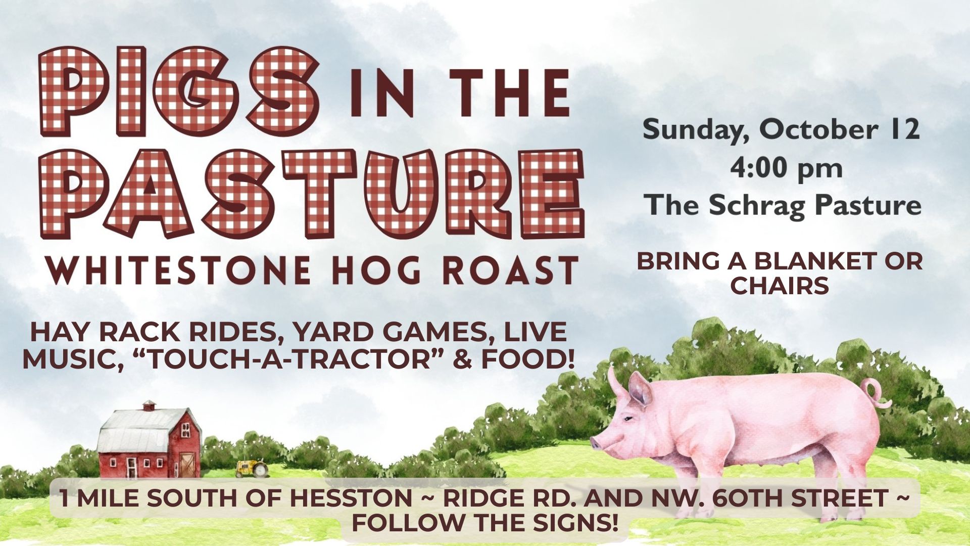 pigs in a pasture