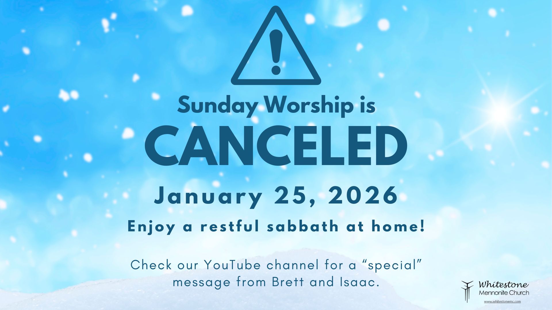 Due to Snow (Presentation)